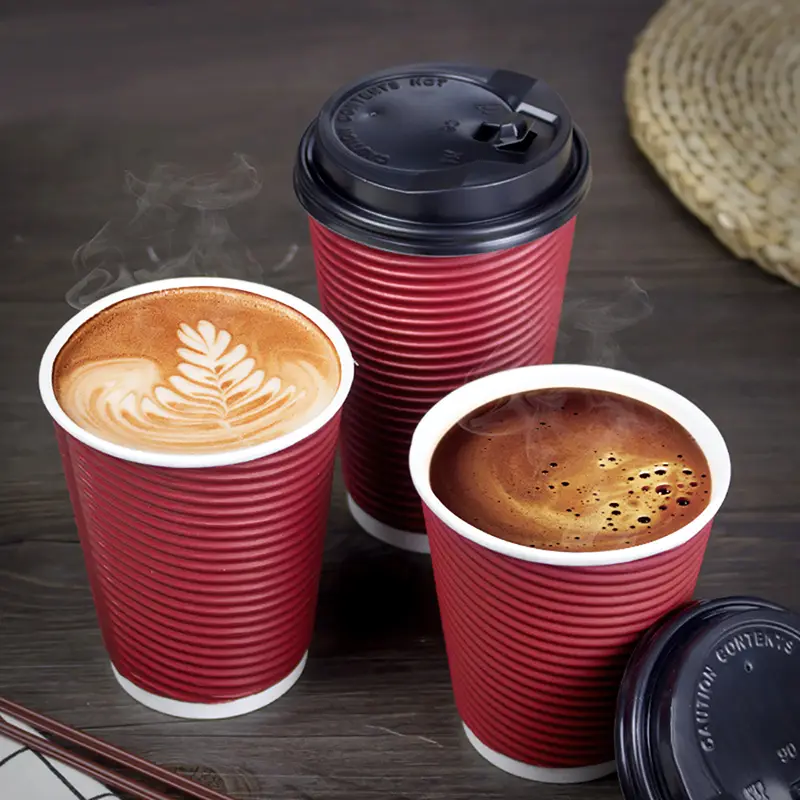 Double-wall Kraft Paper Cup for Hot Coffee