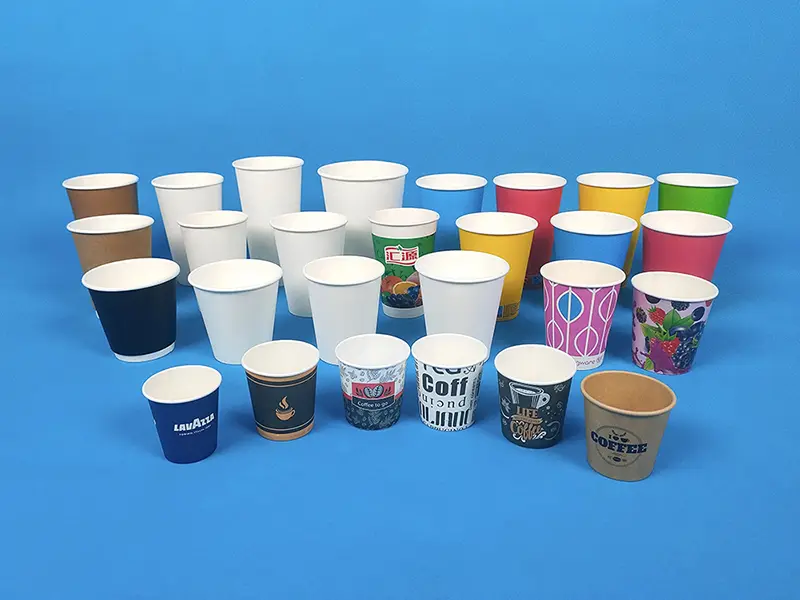 12oz Colored Single Wall Stock Paper Cup