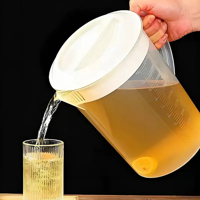 1500-5000ml PP Plastic Cold Water Pitcher